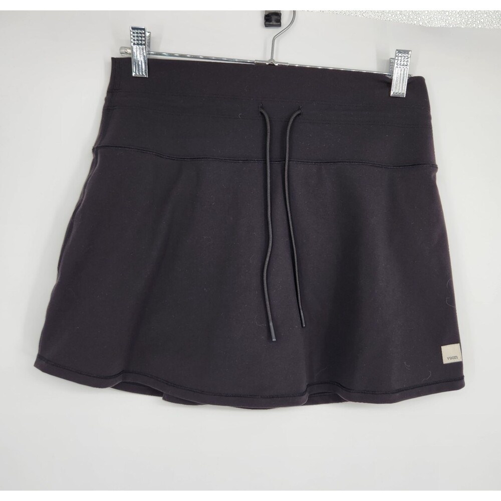 Vuori Black Daily Skirt Skirt Small Tennis Pickleball Golf Athletic NWOT